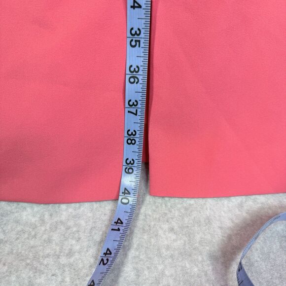 Antonio Melani Dress Sheath Womens Sz 10 Pink Solid Sleeveless Stretch - Picture 11 of 16